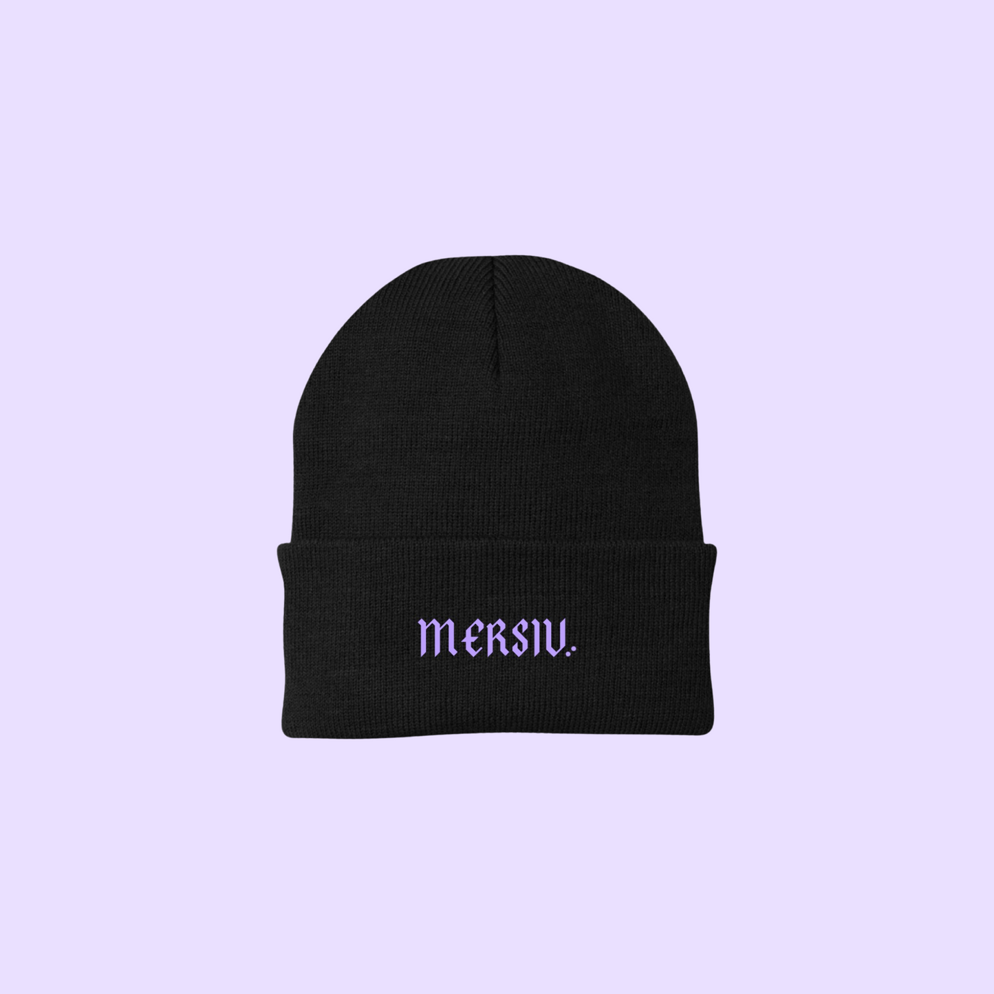 Spring Drop Beanie - Mersiv Purple